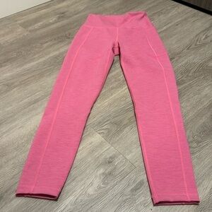 NWOT Sweaty Betty pink super sculpt 7/8 length